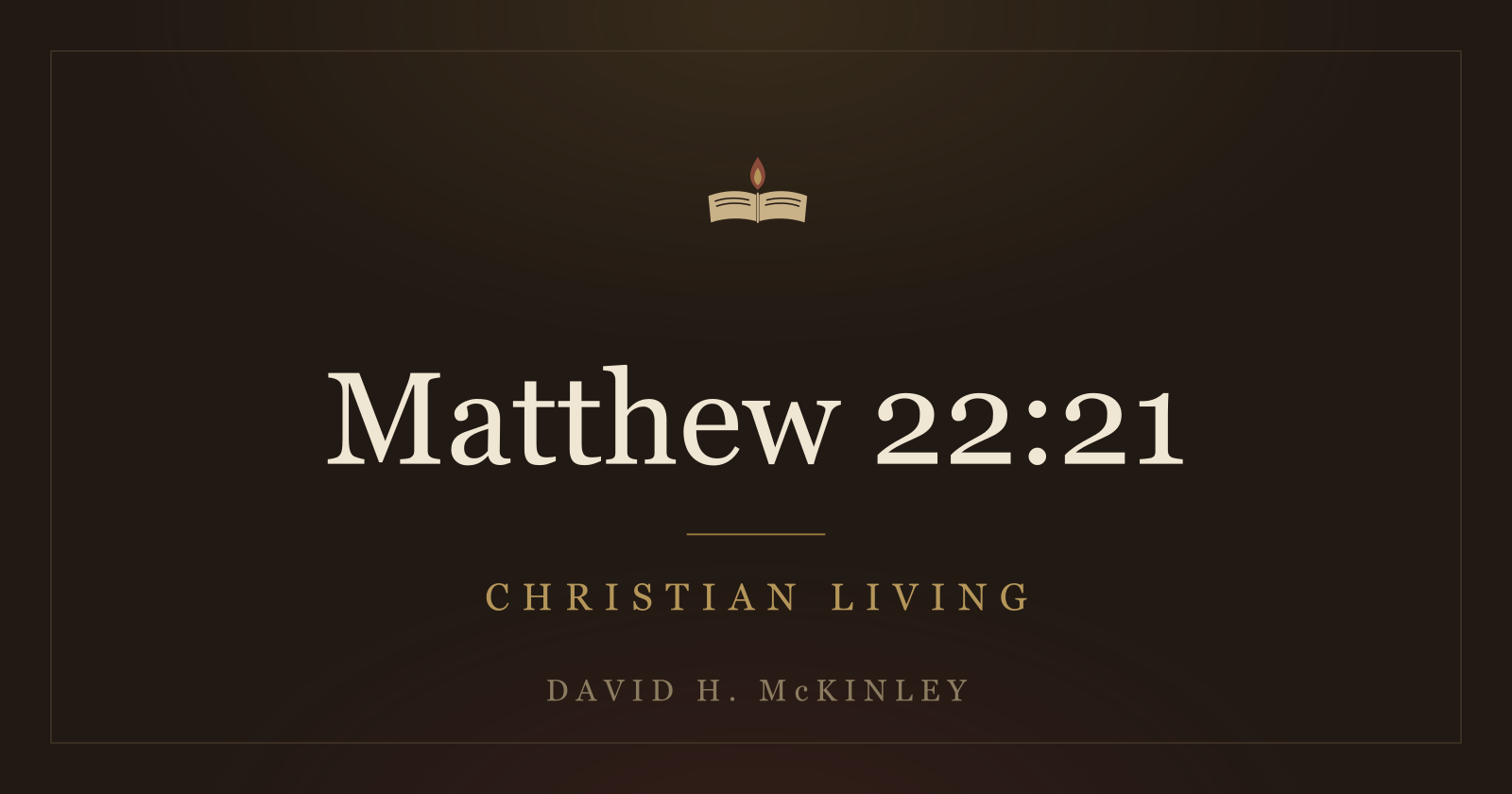 Vote Your Conscience: Faith and the Ballot